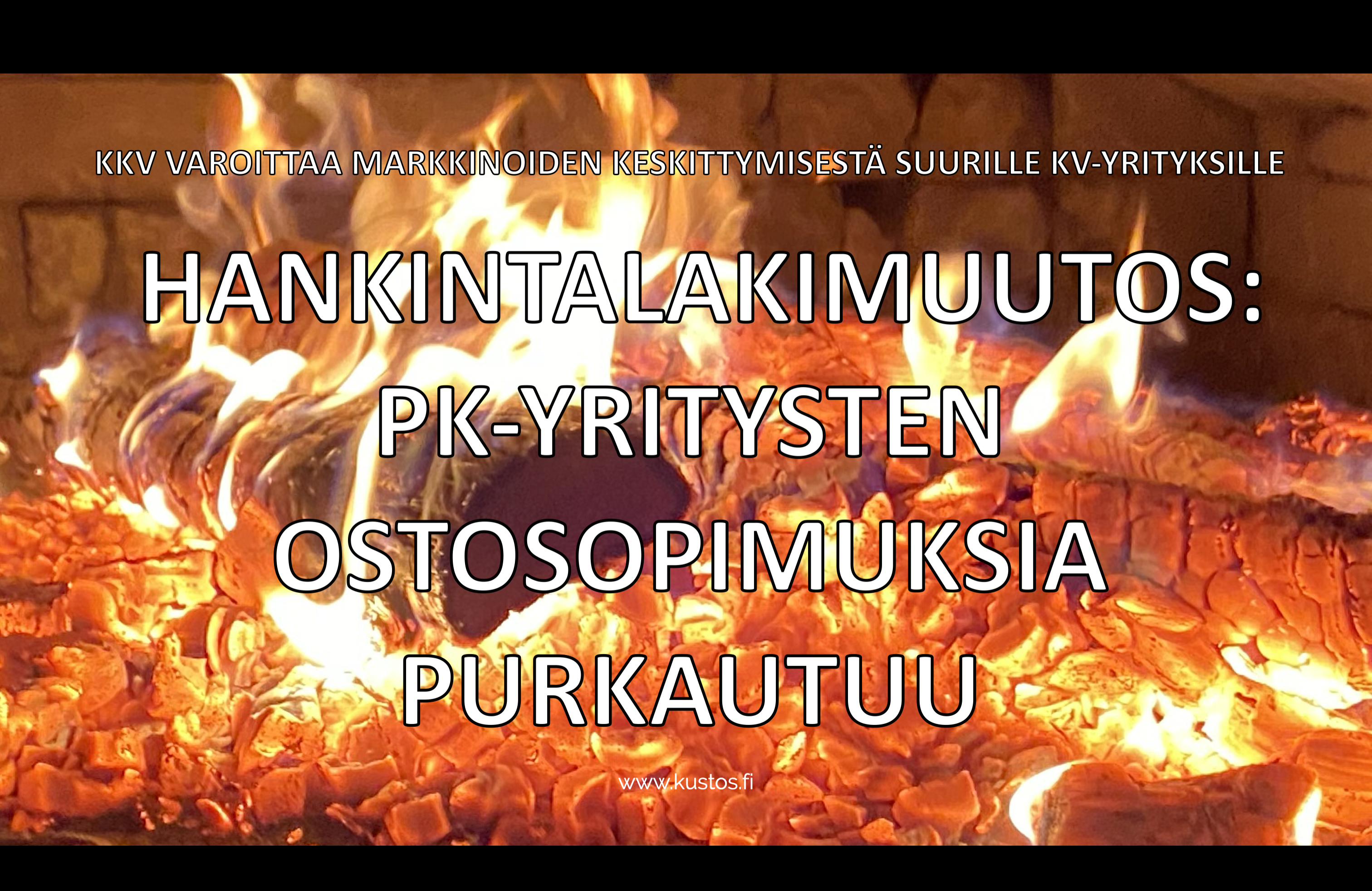 KKV varoittaa markkinoiden keskittymisestä suurille kv-yrityksille Hankintalakimuutos:: PK-yritysten ostosopimuksia purkautuu